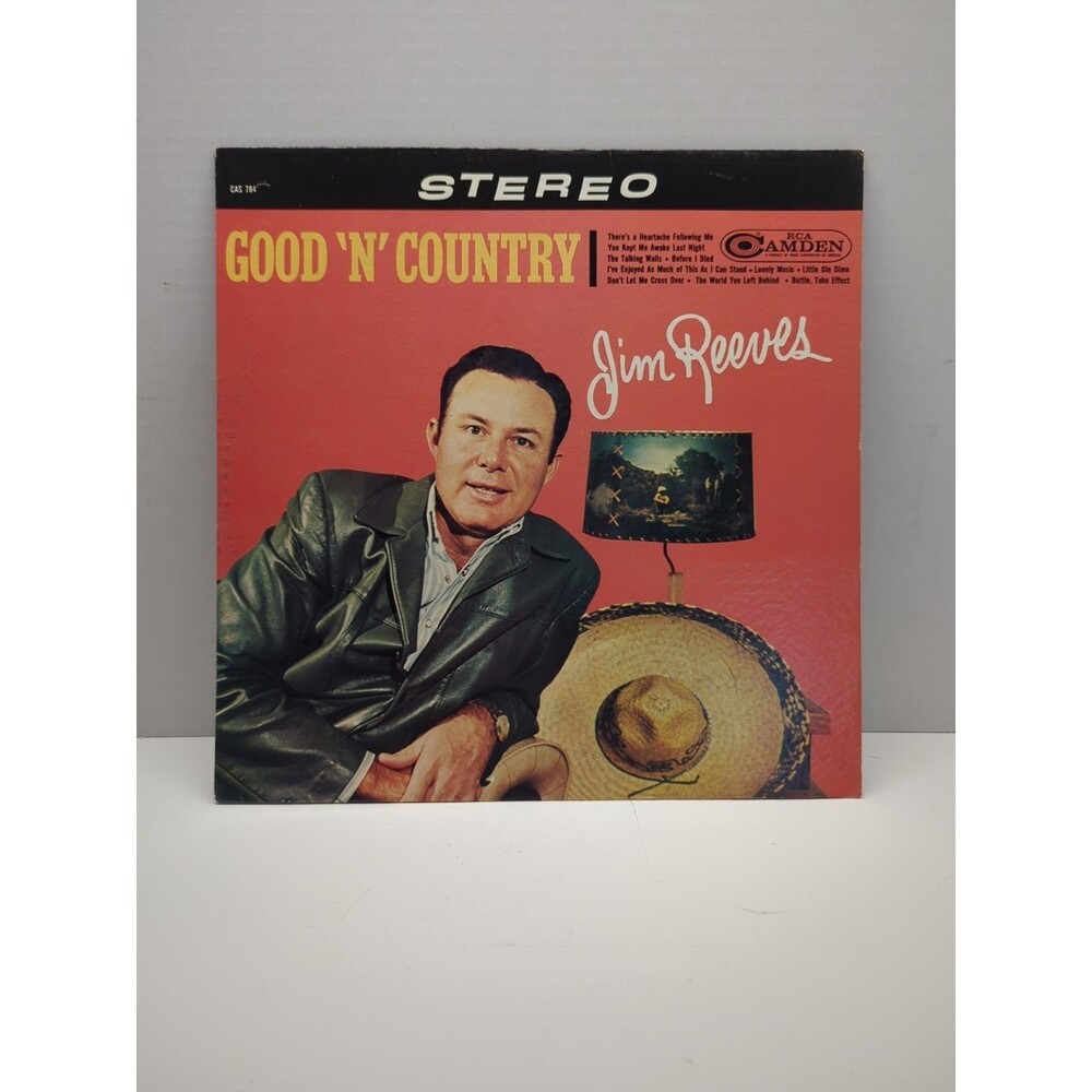 Jim Reeves Good N Country Vinyl Record